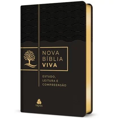 Bíblia Nova Bíblia Viva Estudo Preta Biblia Biblia