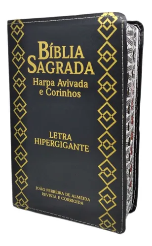 Bíblia Harpa Avivada e Corinhos, botão Biblia Biblia