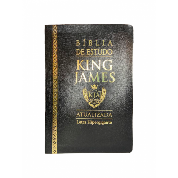 Bíblia de Estudo KING JAMES ATUALIZADA – PRETA Biblia Biblia