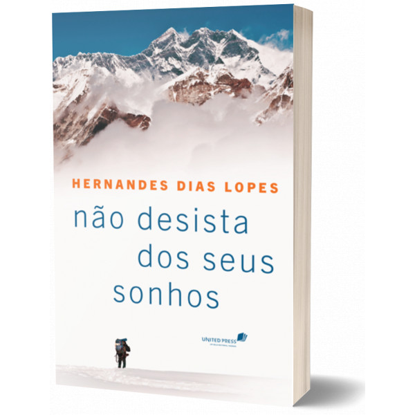 Não desista dos seus sonhos Homem Livro