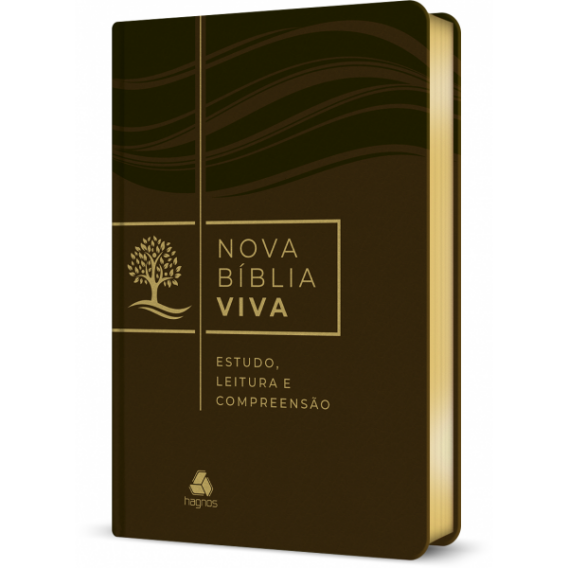 Bíblia Nova Bíblia Viva  Estudo Marrom Biblia Biblia