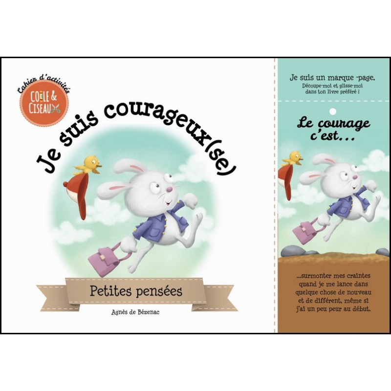 Je suis courageux(se)- Livre Criança livro de atividades