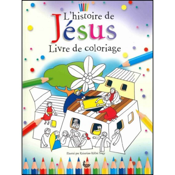 L’Histoire de Jésus – Livre de coloriage Presente Livro de colorir