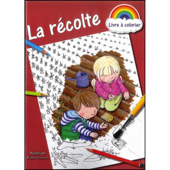 La récolte – Livre à colorier Criança Livro de colorir