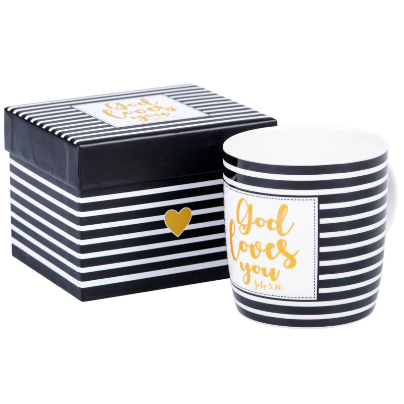 Caneca God Loves You Caneca Caneca