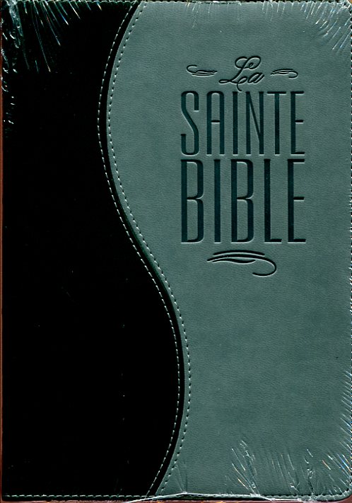 Bíblia Francês VERSION SEGOND , SOUPLE DUO GRIS/VERT Biblia Biblia Frances