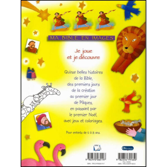 Ma Bible en images – Je joue et je découvre – Livre