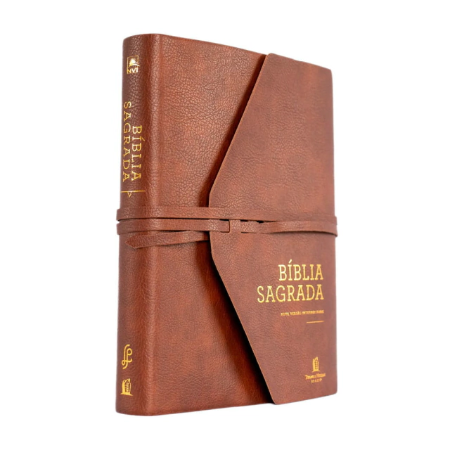 Bíblia Anote NVI Marrom Envelope Biblia Biblia