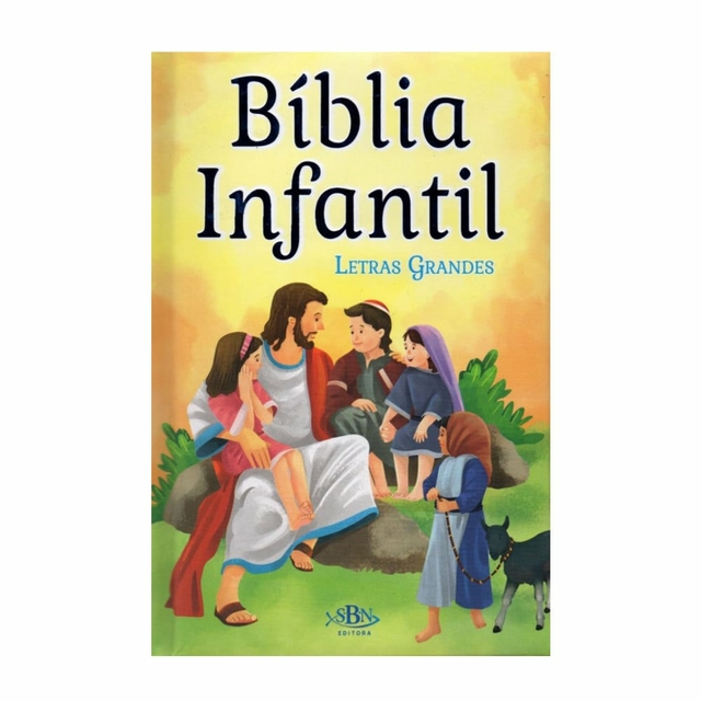 Bíblia Infantil Letras Grandes Biblia Biblia