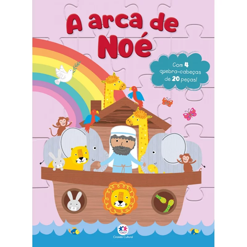 A Arca de Noé Criança Livro atividades