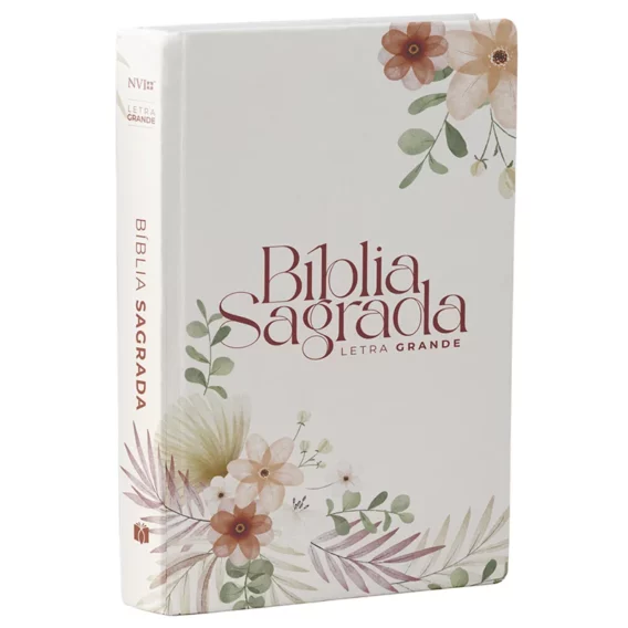 Bíblia Floral Rosê NVI Biblia Biblia