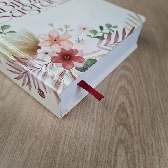 Bíblia Floral Rosê NVI Biblia Biblia