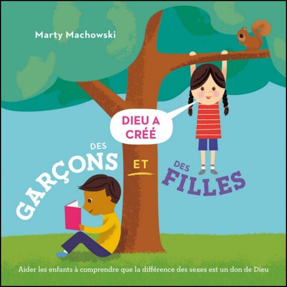 Dieu a Créé des Garçons et des Filles Criança Livro Infantil