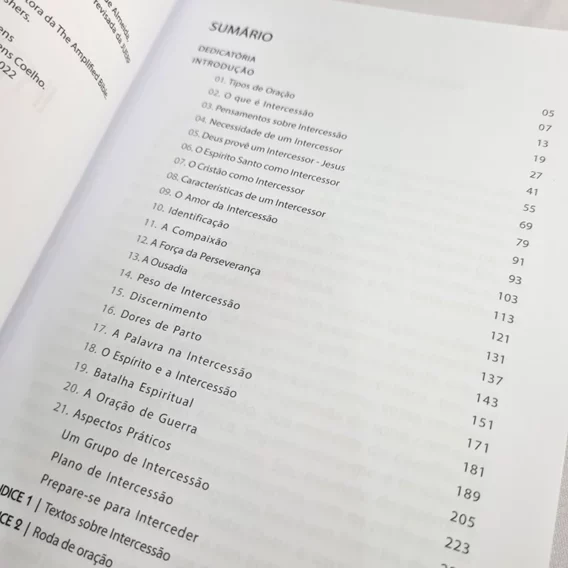 O Poder da Intercessão Livro Oracao