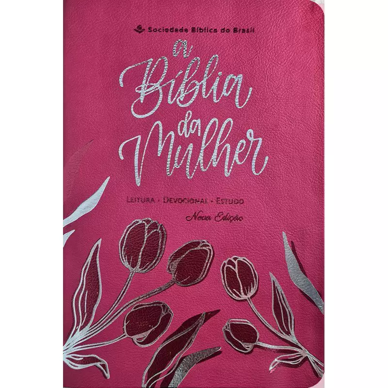 Bíblia de Estudo da Mulher ARC Rosa Biblia Biblia da Mulher