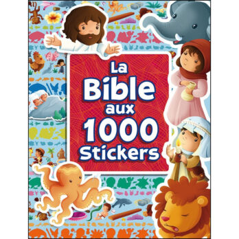 La Bible aux 1000 Stickers Criança Livro atividades infantil