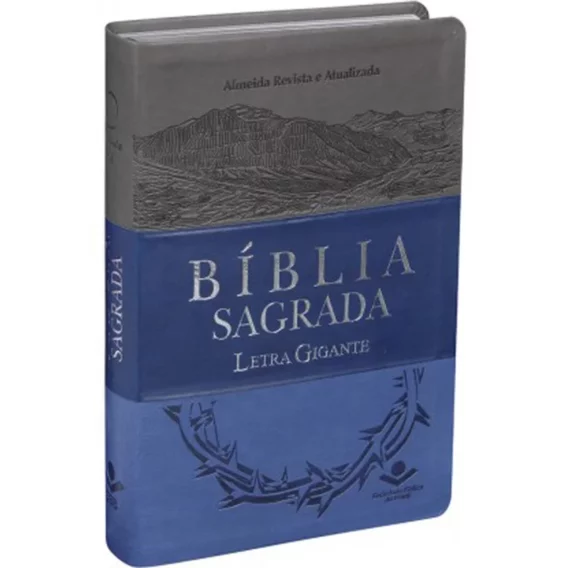 Bíblia ARA Triotone Azul com Índice Biblia Biblia