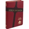 Bíblia NAA Vermelha e Marrom Letra Grande Biblia Biblia