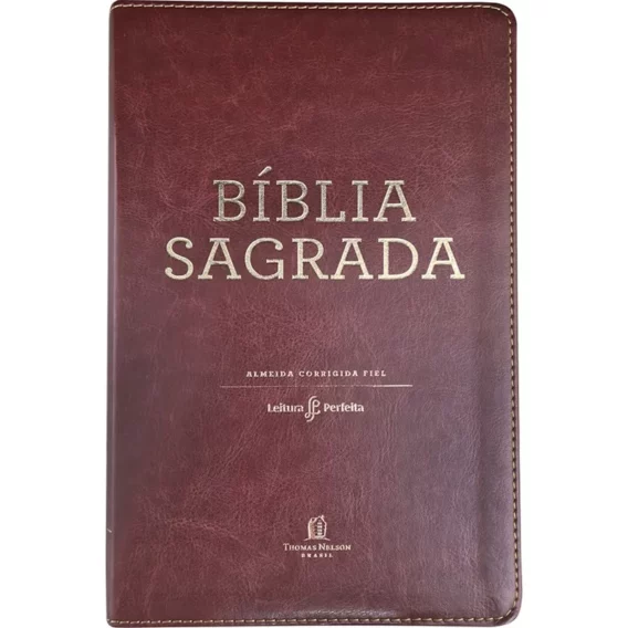 Bíblia Leitura Perfeita Marrom Biblia Biblia