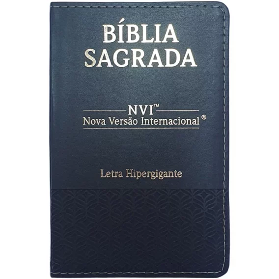 Bíblia NVI Letra Hipergigante Preta Biblia Biblia