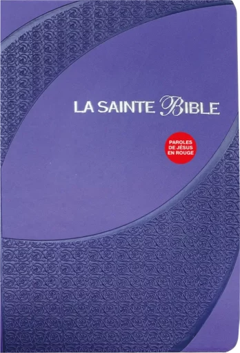 Bíblia Francês Letra Grande Roxa Biblia Biblia