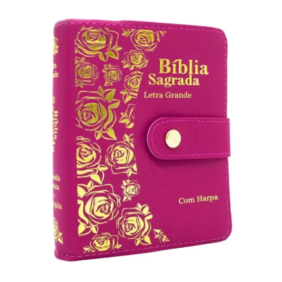 Bíblia Tijolinho Com Harpa Letra Grande ARC Biblia Biblia