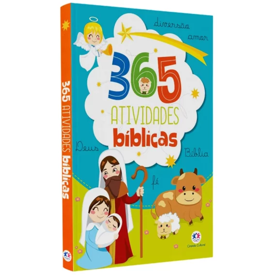 365 Atividades Bíblicas Criança Livro atividades infantil