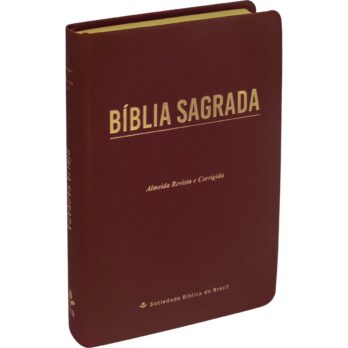 Bíblia ARC Vinho Letra Gigante Biblia Biblia