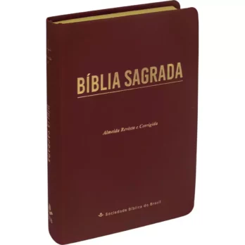 Bíblia ARC Vinho Letra Gigante