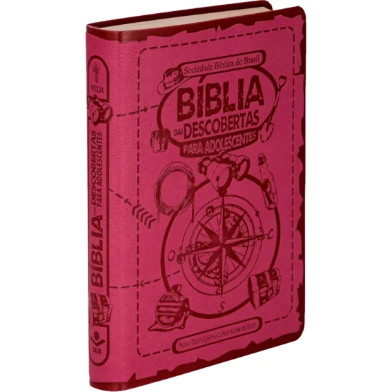 Bíblia das Descobertas para Adolescentes Rosa Adolescente Biblia