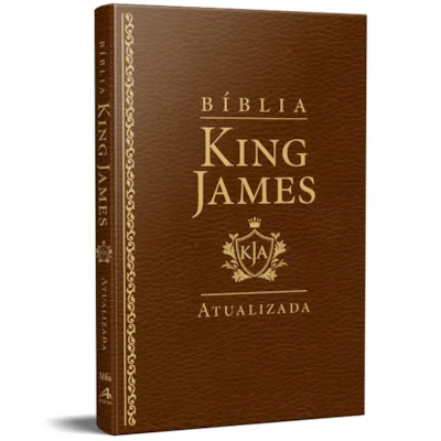 Bíblia King James Atualizada Marrom Biblia Biblia