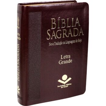 Bíblia NTLH Média Marrom Letra Grande Biblia Bíblia Média