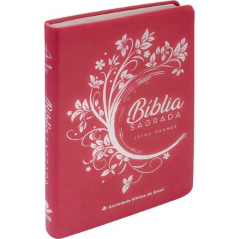 Bíblia ARC Pink Letra Grande Biblia Biblia