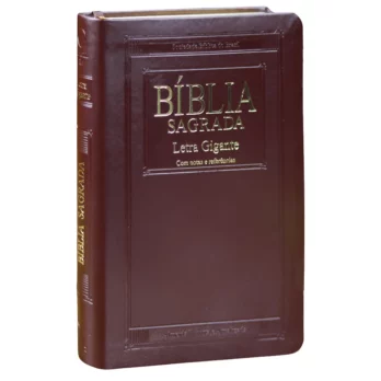 Bíblia ARA Com índice Letra Gigante Marrom Biblia Biblia