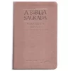 Bíblia ACF Letra Super Legível Rosê Gold Biblia Biblia