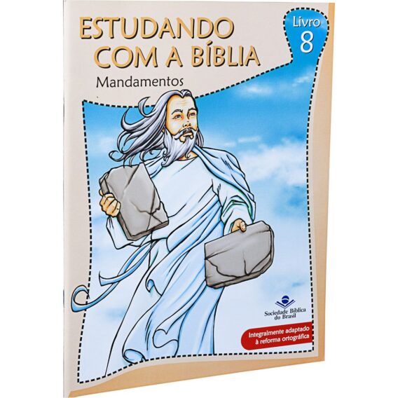 Estudando com a Bíblia 8 Criança Livro atividades infantil