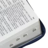 Bíblia ARC Com Zíper, Índice Letra Grande Azul Biblia Biblia