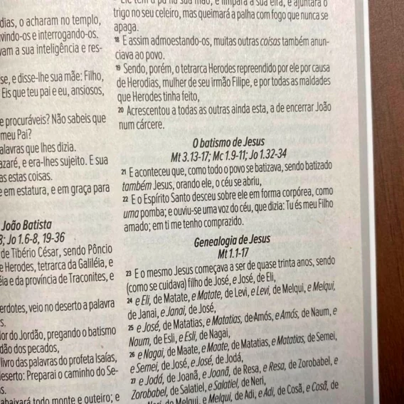 Bíblia ARC Brochura Ouvi Tua Voz Biblia Bíblia Brochura