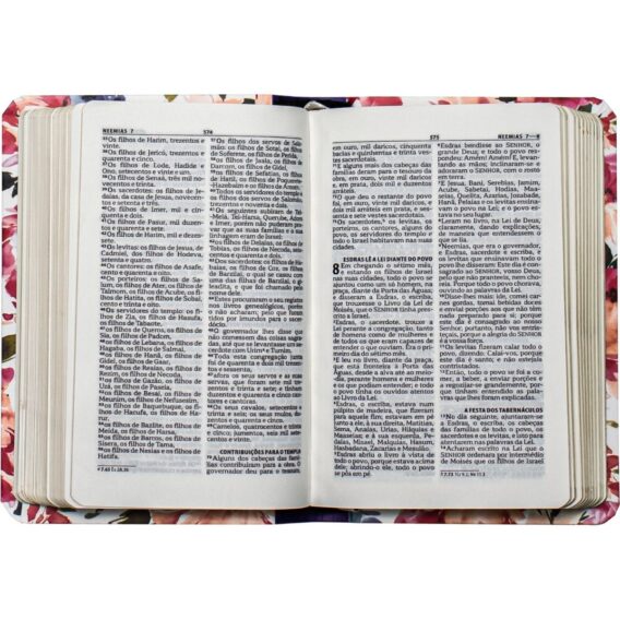 Bíblia ARA Bolso Flor 2 Biblia Biblia de Bolso