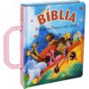 Bíblia Primeiros Passos com Jesus Rosa Biblia Bíblia Infantil