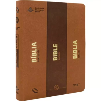 Bíblia Trilingue Português/Inglês/Espanhol