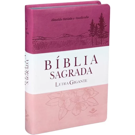 Bíblia ARA Triotone Pink Letra Gigante com Índice Biblia Biblia