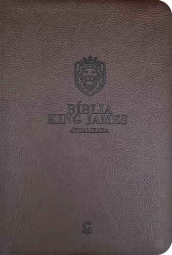 Bíblia King James Atualizada Marrom Biblia Biblia