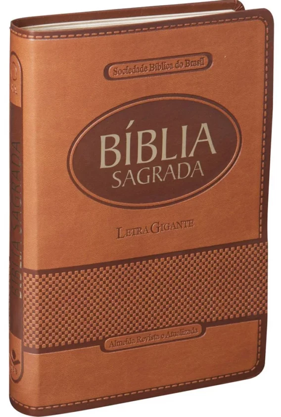 Bíblia ARA Marrom Letra Gigante com Índice Biblia Biblia