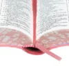 Bíblia ARA Média Rosa com Letra Grande e Índice Biblia Biblia