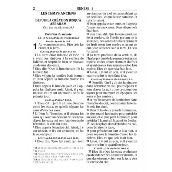 Bíblia Francês Letra Grande Biblia Biblia Frances