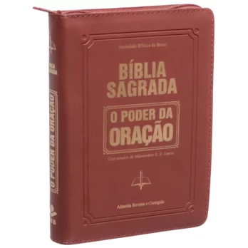 Bíblia ARC O Poder da Oração Com Zíper