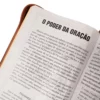 Bíblia ARC O Poder da Oração Com Zíper