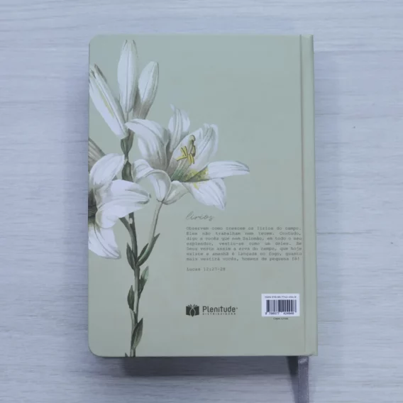 Bíblia NVI Lírios Capa Dura Letra Maior