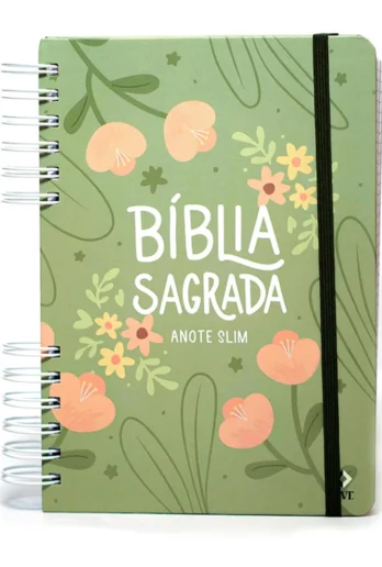 Bíblia Anote Slim NVT Verde